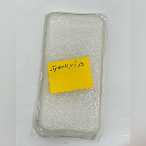 CLEAR HOLOGLITTER PHONE CASE FOR IPHONE X & XS NEW/UNUSED - Picture 4 of 5